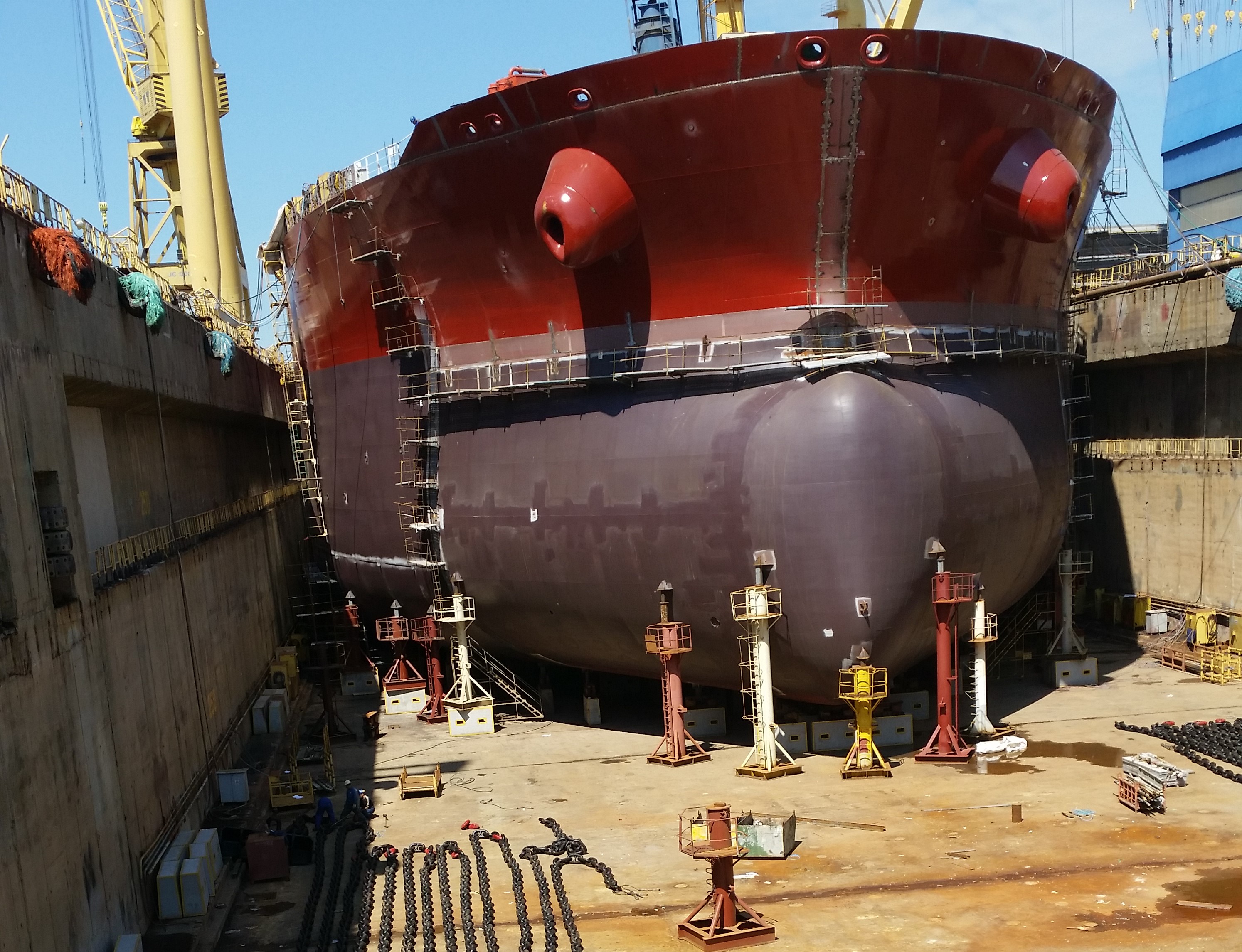 Ship building and repairs